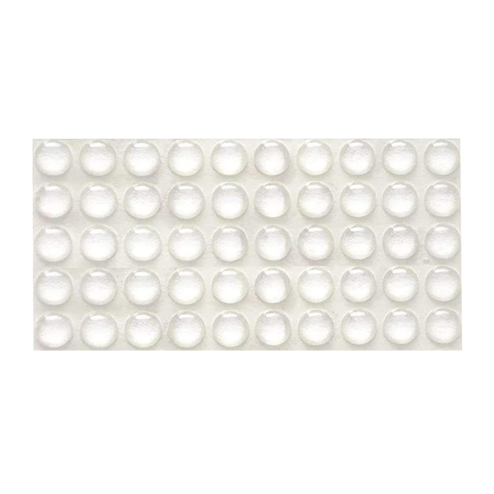 Schranktür -Stoßstangen - 50pcs Clear Door Knob Stopper | Selbstklebstoff -Türgriff Schalldämpfer für Wand | Hauszubehör Tür Stoßstange für Toiletten, Badezimmer, Büros, Schlafzimmer von Generic