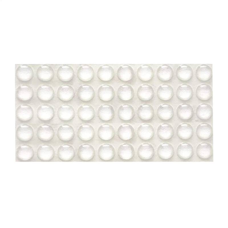 Schranktür -Stoßstangen - 50pcs Clear Door Knob Stopper | Selbstklebstoff -Türgriff Schalldämpfer für Wand | Hauszubehör Tür Stoßstange für Toiletten, Badezimmer, Büros, Schlafzimmer von Generic