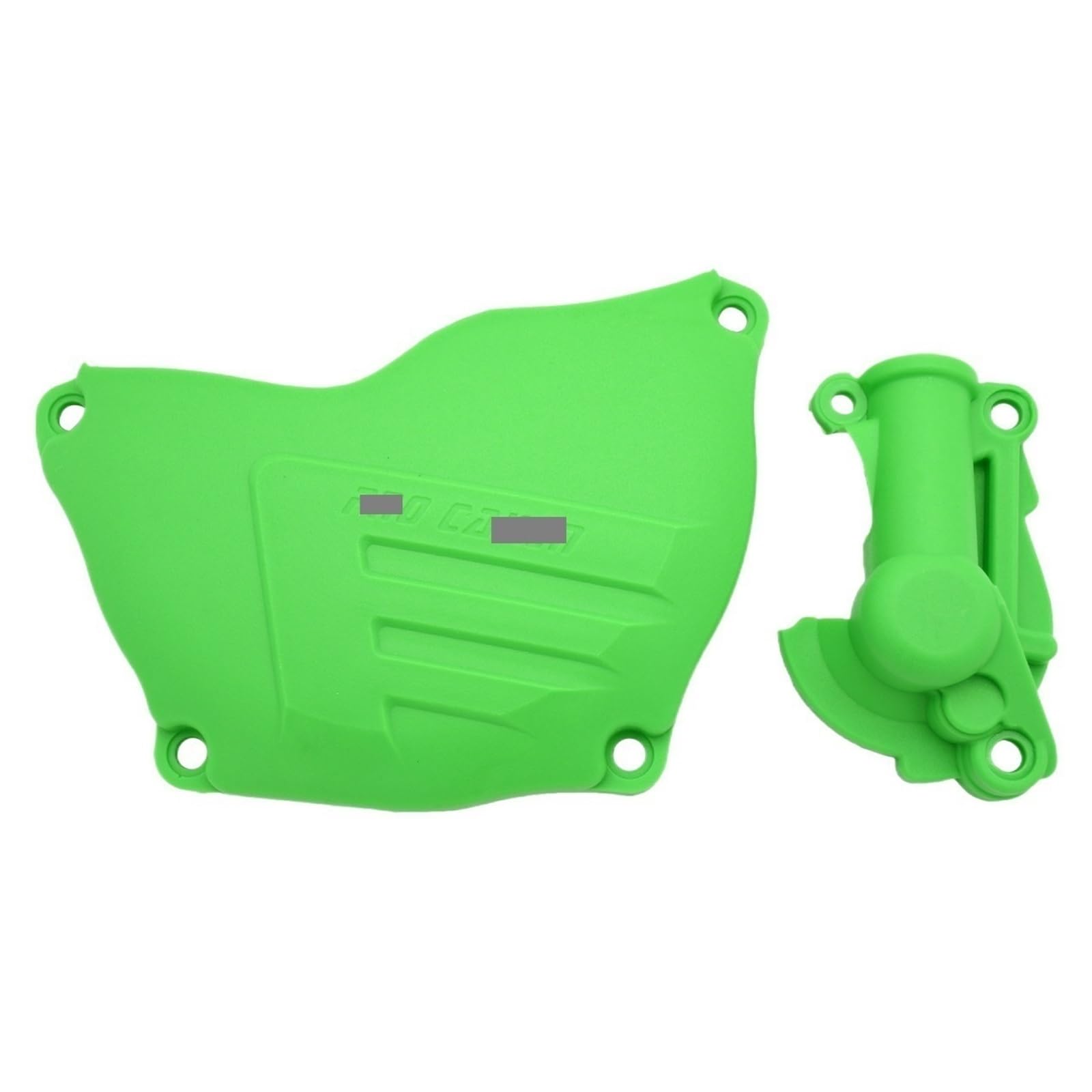 Seitenschutzabdeckung für Motorradmotoren Motorrad Kupplung Schutz Wasserpumpe Schutz Abdeckung Motocross Universal Zubehör Für Kawasaki KX250F KX 250F 2004-2016 2017(2 Piece Set) von Generic