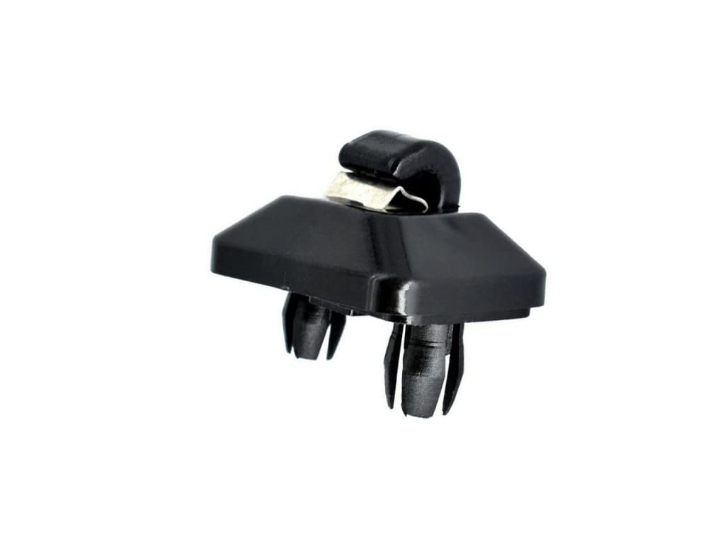 Sonnenblenden-Clip für Audi TT 8J 8U0857562A 8E0857562A DDD, Schwarz von Generic