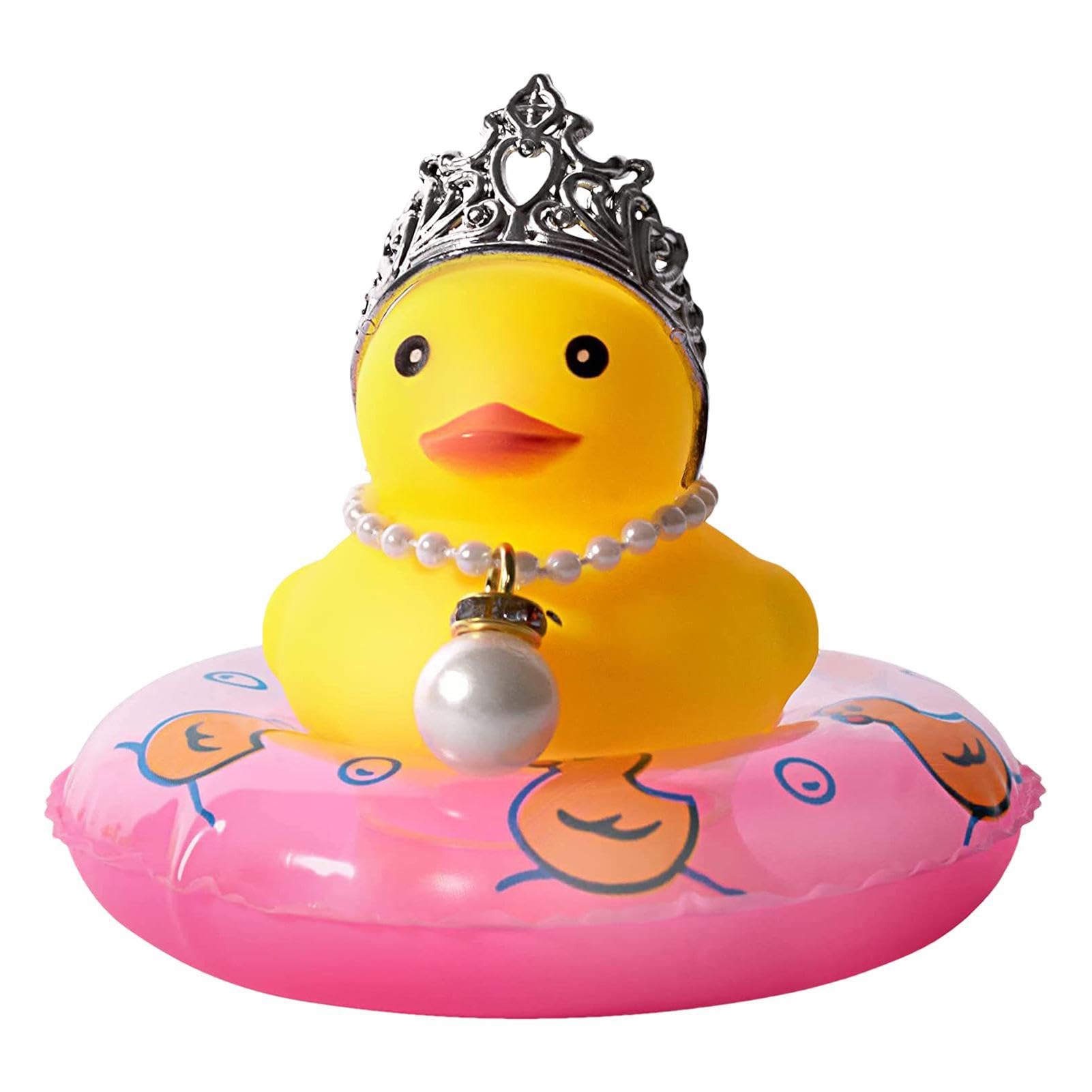 Sonnenbrille Rubber Duck - Car Rubber Duck | Lindert Stress für Armaturenbrett-Dekorationen, Gummi-Enten-Ornamente für die Tischdekoration im Wohnzimmer im Schlafzimmer d von Generic