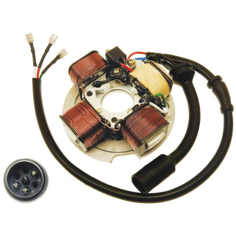 Stator 4 Spulen OEM Vespa PK 50 XL/RUSH/N/ohne Elektrostarter -9154-E1 von Generic