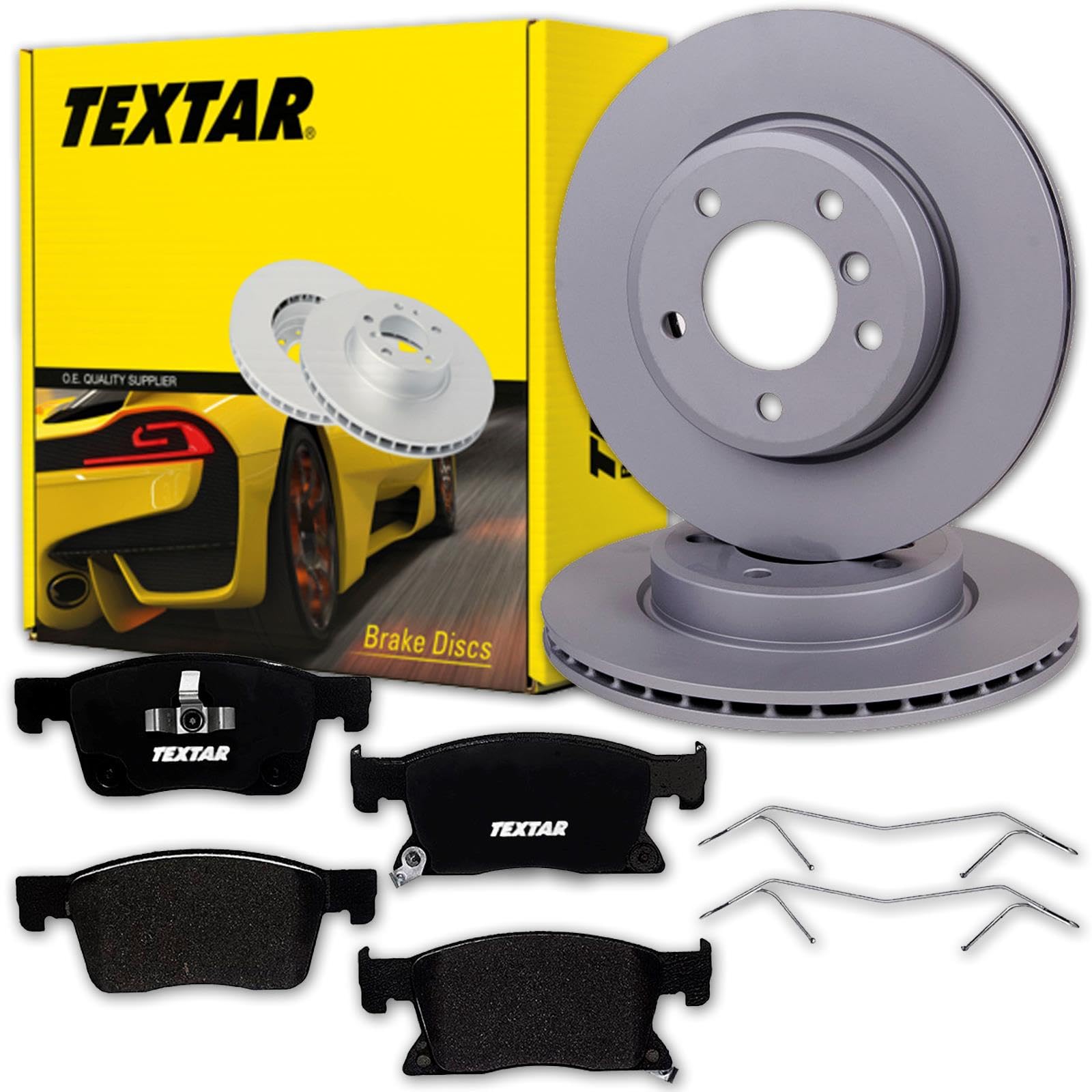 TEXTAR Bremsscheiben 276mm + Beläge vorne passend für Astra K Limo + Kombi von Generic