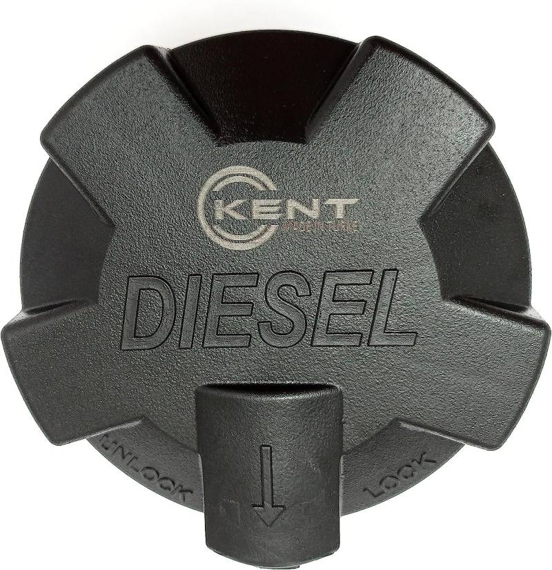 Tankdeckel Tankkapen Kraftstofftankdeckel Verriegelung mit 2 Schlüssel Passend für Renault,DAF,Volvo LKW Diesel 80mm von Generic