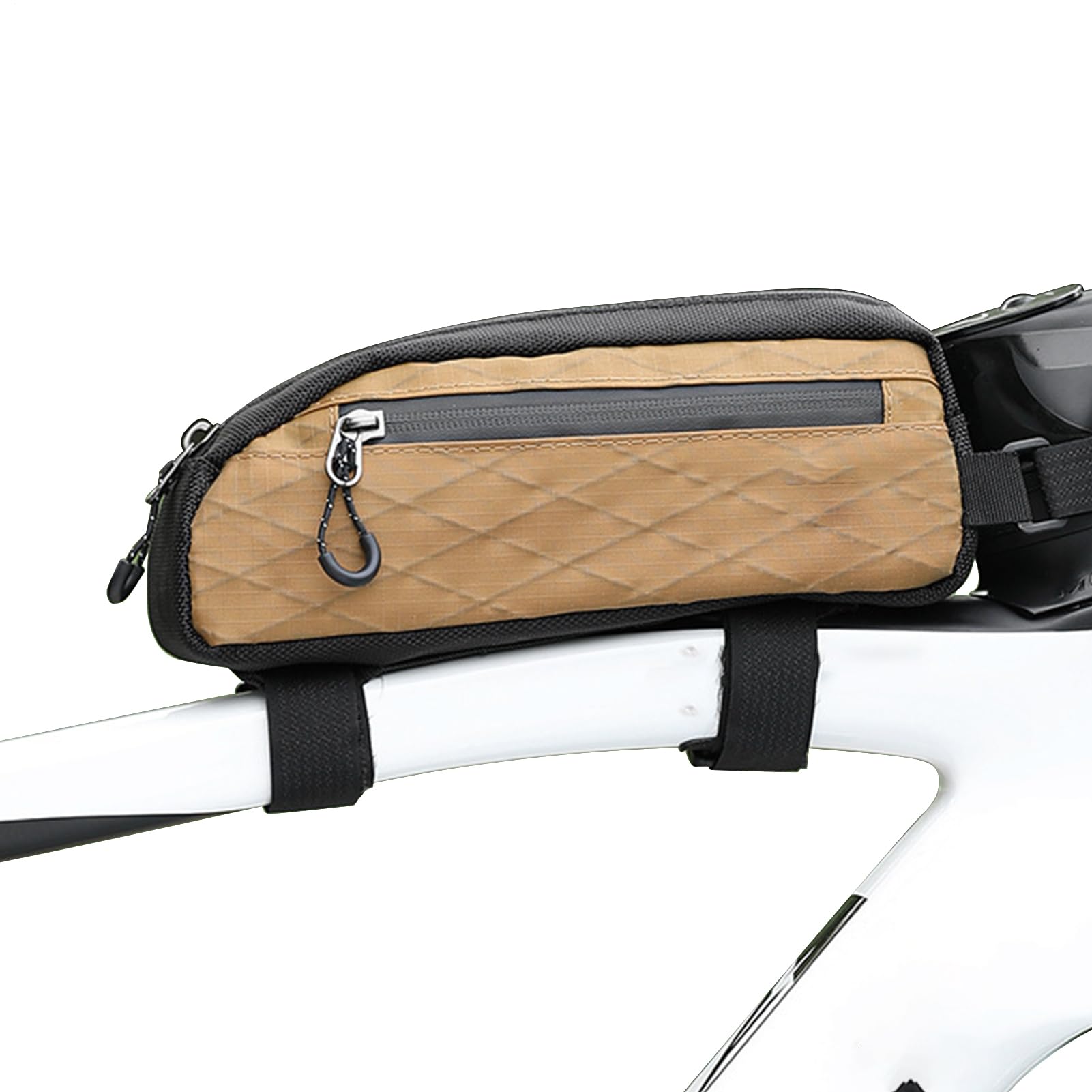 Top Tube Fahrradtasche | Frontmontierte Lenkertasche | wasserdichte Werkzeugtasche Mit Seitlichem Reißverschluss Und Frontmontiertem Reparaturset Für Fahrradzubehör Top Tube Fahrradtasche | Frontmontierte Lenkertasche | wasserdichte Werkzeugtasche Mit Seitlichem Reißverschluss Und Frontmontiertem Reparaturset Für Fahrradzubehör von Generic