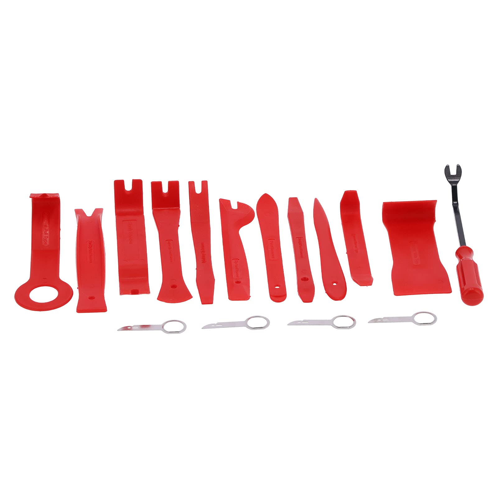 Trim Tools Auto Removal, Auto Trim Removal Tool Kit Trim Removal Tool Trim Pry Audio Repair Set Kit 16-teiliges Auto Trim Removal Tool Kit für Autotürverkleidung von Generic