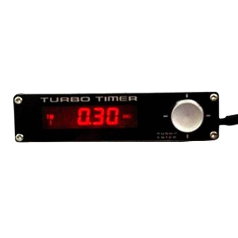 Turbo-Timer-Gerät – Universeller Turbo-Timer für Autos | Digitales LED-Display mit Hintergrundbeleuchtung | Parkzeitverzögerer für modifizierte Automotoren, Turbolader-Kühlsystem von Generic