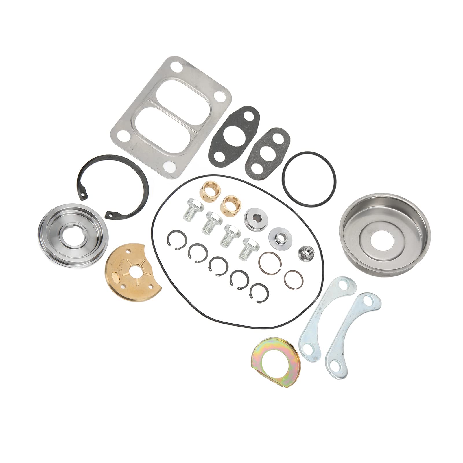 Turbolader-Reparatur-Umbausatz, Turbolader-Reparatursatz Turbo-Umbau-Reparatursatz 3575169 Aluminium-Edelstahl-Gummi für HY35 HX35 HX40 HE341 HE351 Turbo von Generic