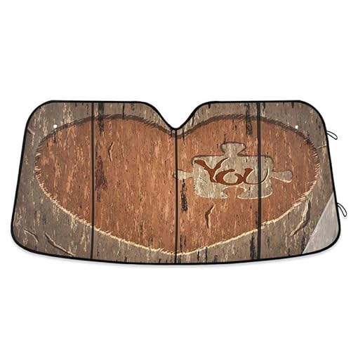 Universal Auto Sonnenschutz Alles Gute Zum Tag Der Liebe Vintage Holz Wasserbeständig Autoscheibenabdeckung Abdeckung Sonnenschutz Windschutzscheibenabdeckung Für Geländewagen M Universal Auto Sonnenschutz Alles Gute Zum Tag Der Liebe Vintage Holz Wasserbeständig Autoscheibenabdeckung Abdeckung Sonnenschutz Windschutzscheibenabdeckung Für Geländewagen M von Generic