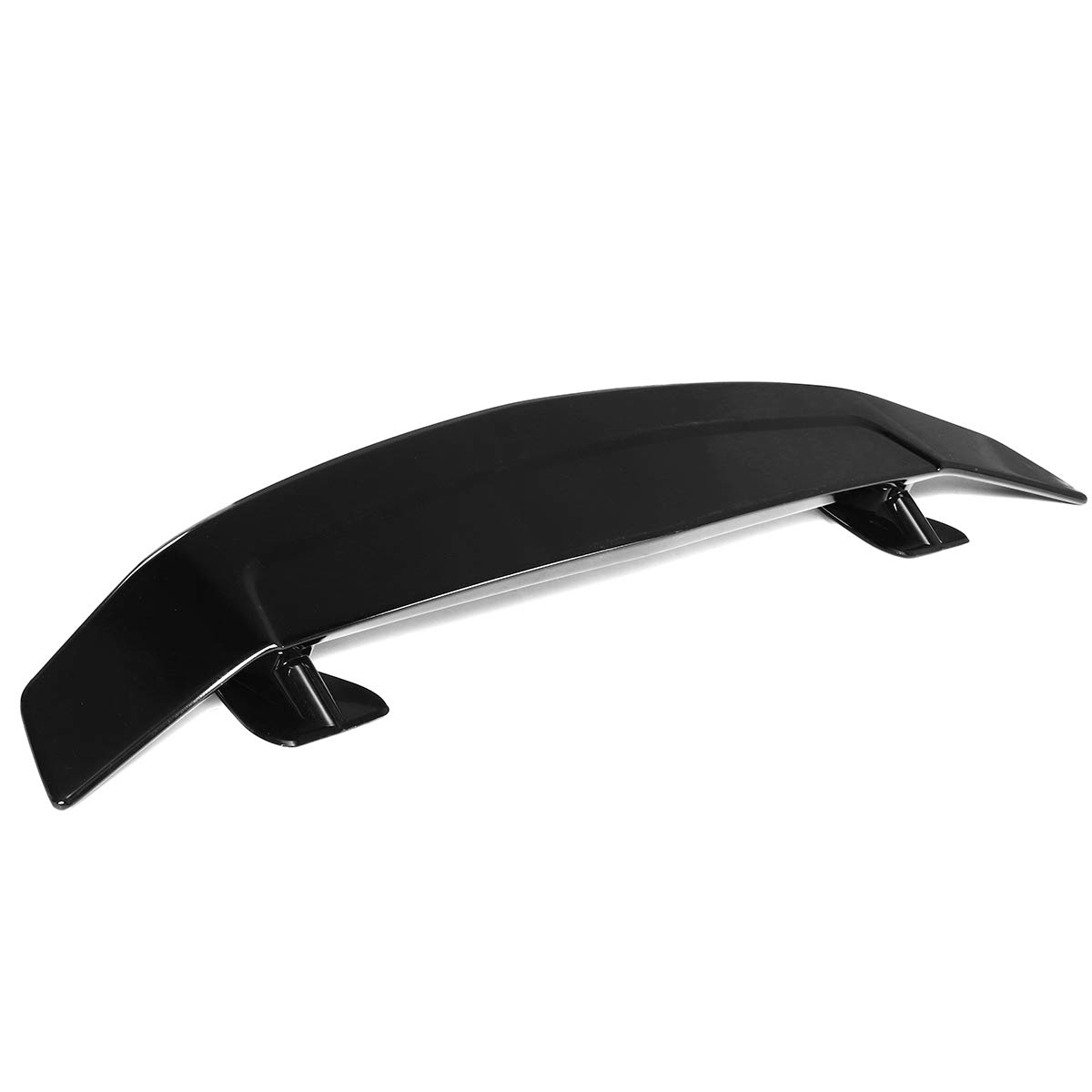 Universal Racing Sport Heckklappe Kofferraum Deckel Auto Spoiler Ducktail Lip Wing Kompatibel mit Meisten Limousine Auto Glänzend Schwarz Kompatibel mit Nissan Kompatibel mit Toyota (Kohlefaser) von Generic