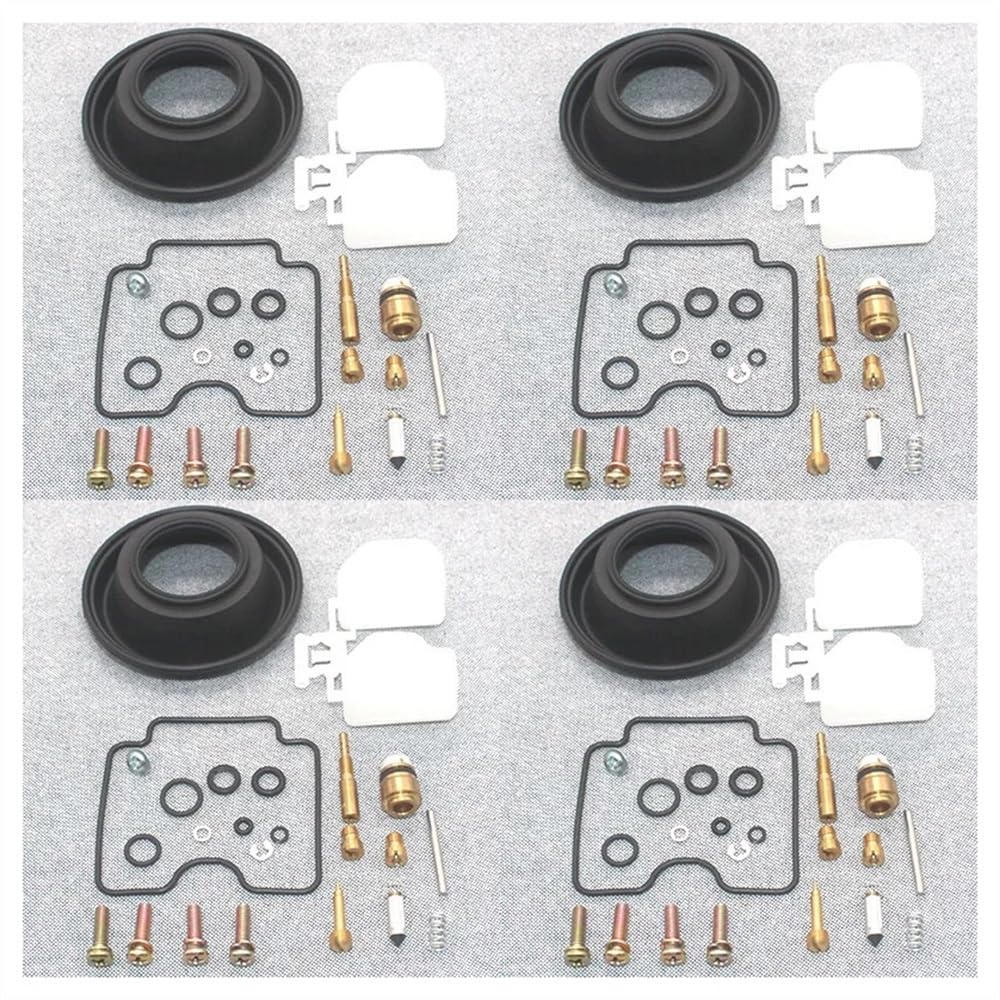 Vergaser-Reparatursatz, Ventildichtung, Schraubenkolben, Membran for 1100 XVS1100 1999–2009(4sets) von Generic