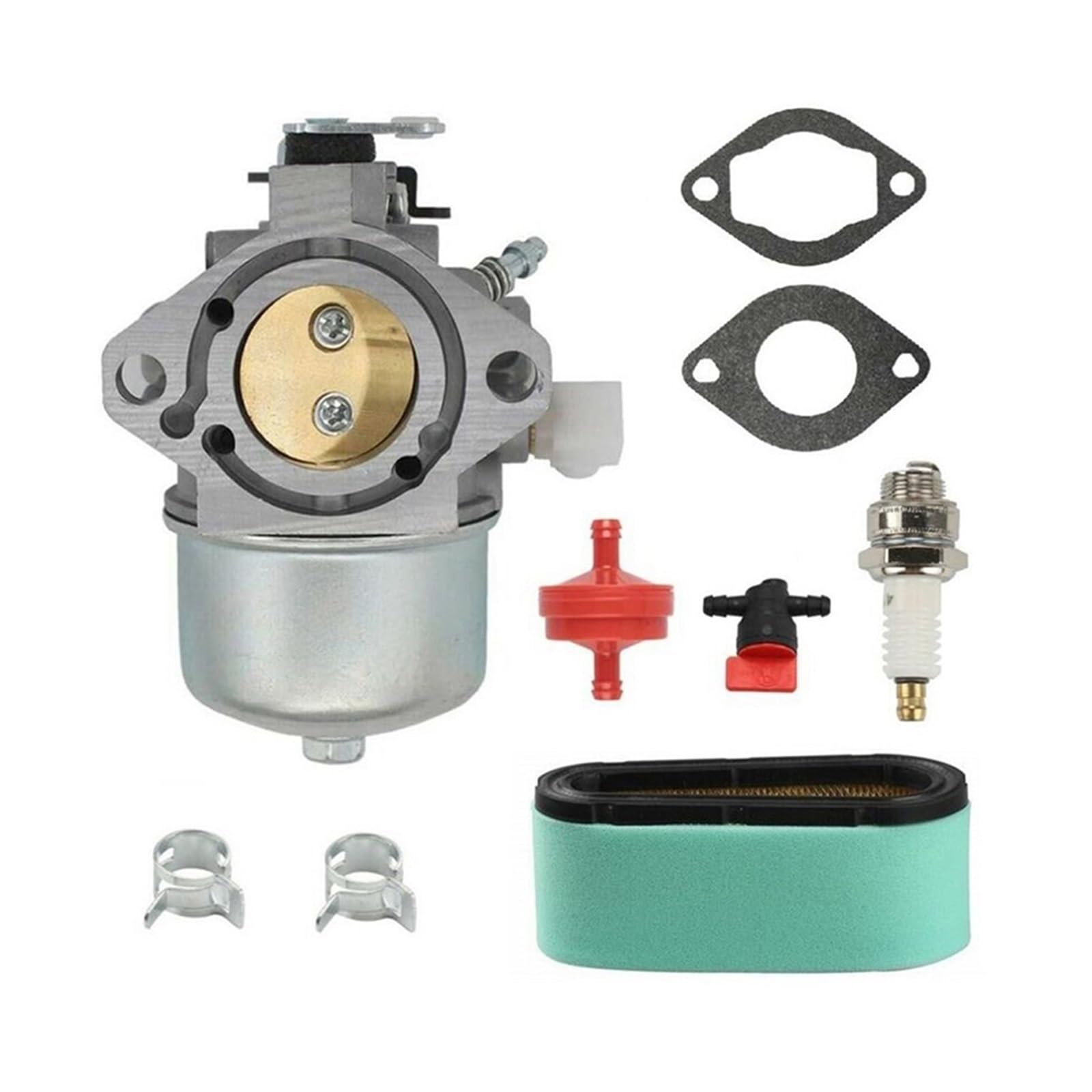 Vergaser für Rasenmäher Für Briggs Stratton 283702 283707 284702 Rasenmäher Motoren 699831 Vergaser für Mit Luftfilter Kit Vergaser von Generic