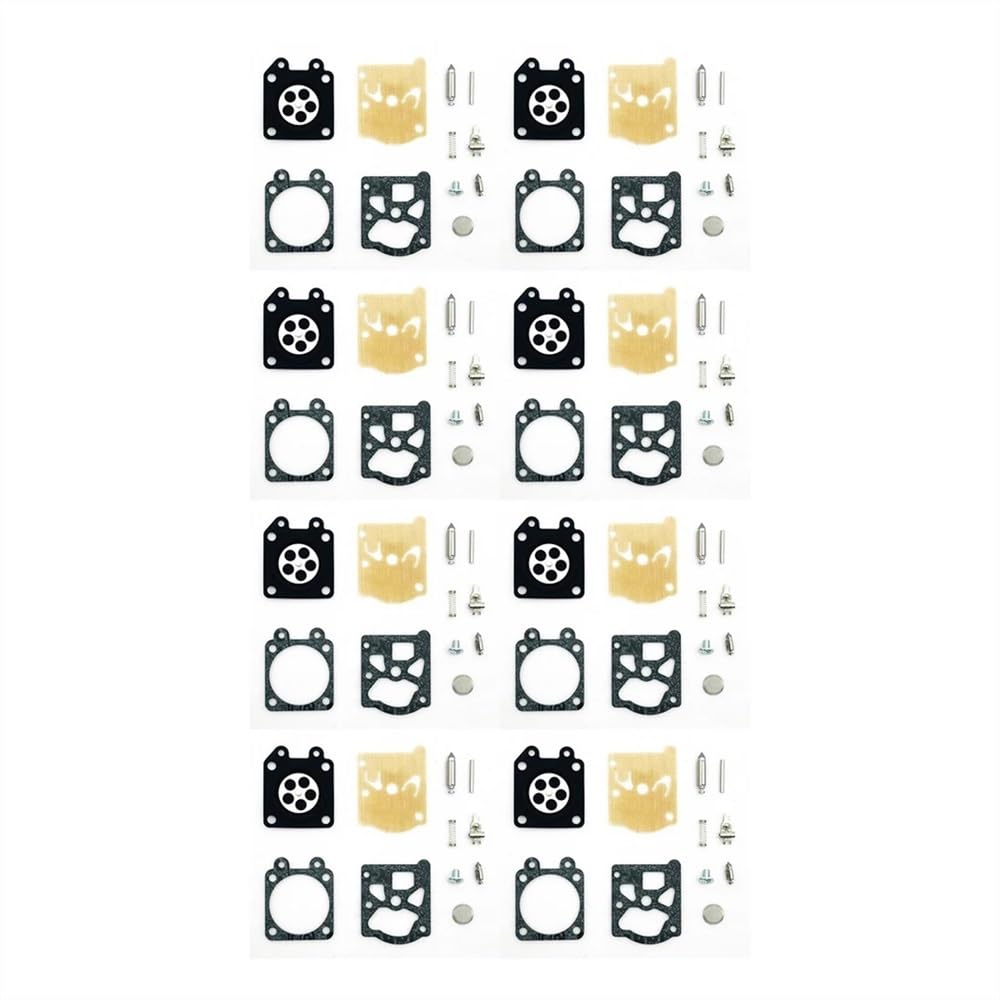 Vergaser umgebaut Reparatursatz Freischneider Dichtungsteil for MS180 MS170 170 180(8 SET) von Generic