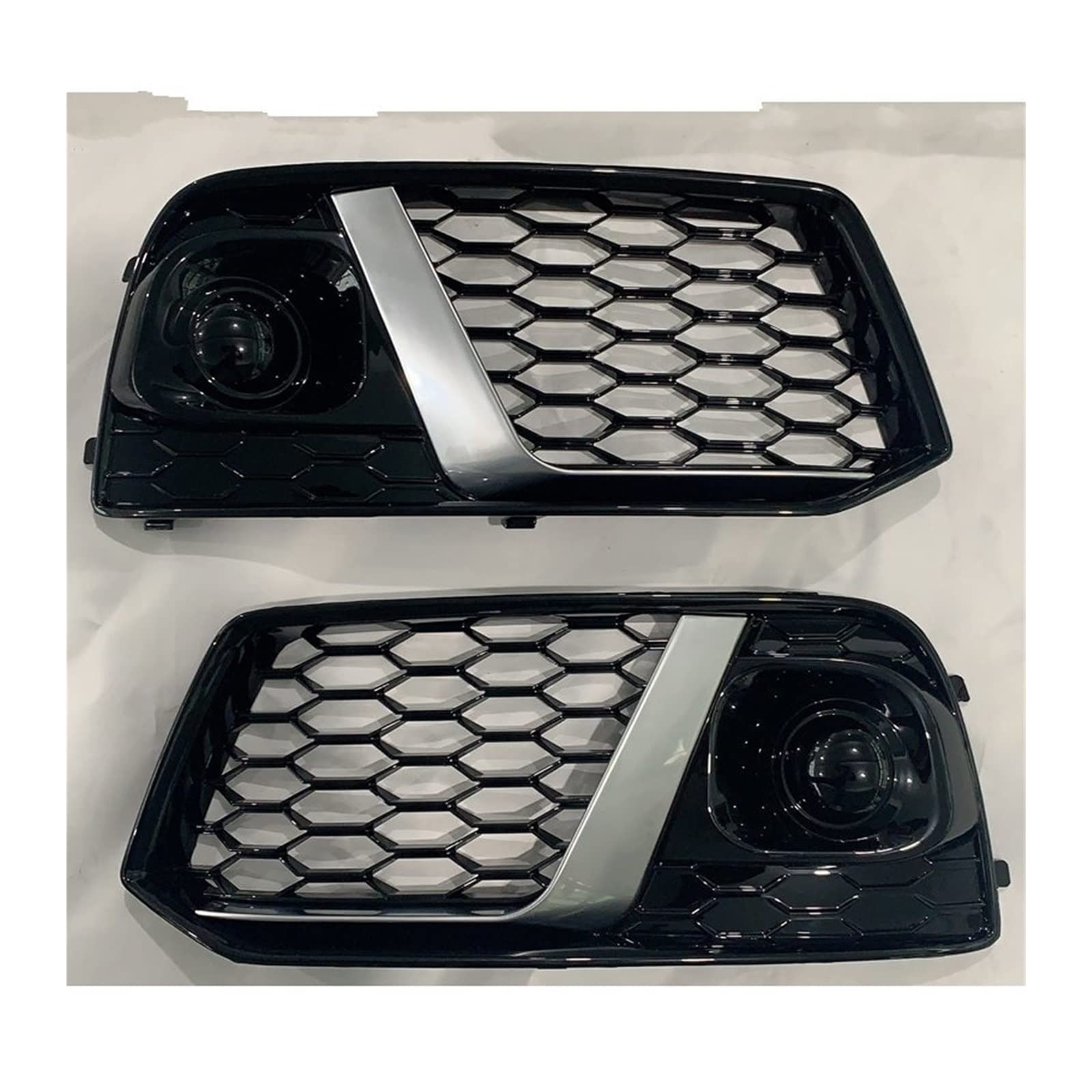 Vorne Niere Kühlergrill Für Q5 2018-2021 Front Nebel Licht Nebel Llamp Abdeckung Grille Grill Auto Styling von Generic