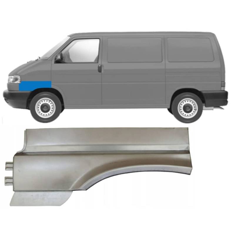 Für Vw T4 Caravelle 1996-2003 Vorne KotflÜgel Reparaturblech/Links von Generic