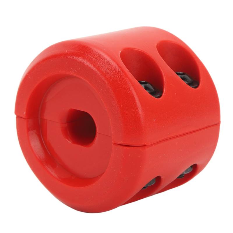 Windenkabelhakenstopper, Windenkabelhakenstopper Gummiseilleitungshakenpuffer mit Sechskantschlüssel für ATV UTV SUV ORV Trucks (Rot) von Generic