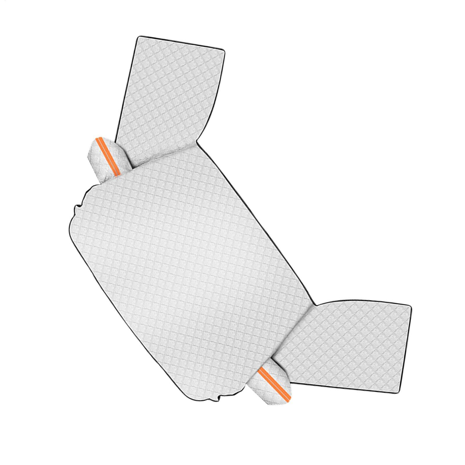 Windschutzscheibe Schneeabdeckung - Aluminiumfolie Auto Windschutzscheibe, Auto Windschutzscheibe Sonnenvisor | Auto -Windschutzscheibe mit UV -Schutz, Sonnenschutzabdeckung für Autos und RV von Generic