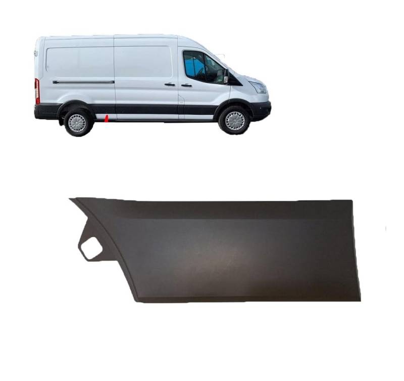 Zierleiste für hintere rechte Tür, ohne Signalloch, für Ford Transit MK8 (ab 2014) 1854492, BK31V29396BD5CND von Generic