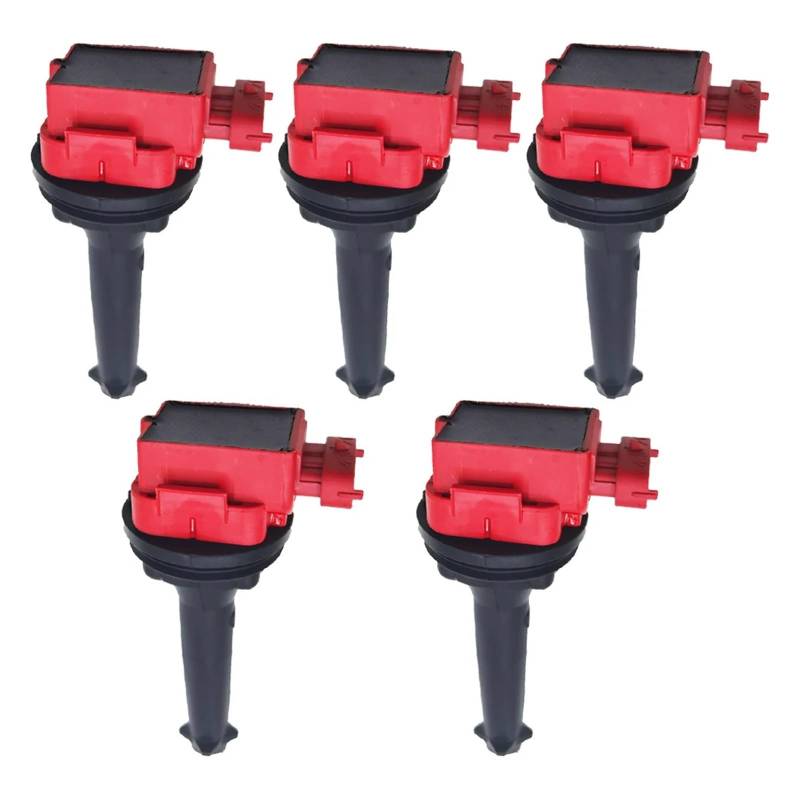 Zündspule 5PCS 30713416 UF341 UF-341 30713416 für VOLVO C70 S60 S60R S70 S80 V70 XC70 XC90 zündspulenpaket von Generic