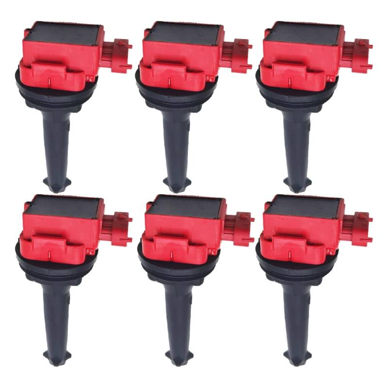 Zündspule 6PCS 30713416 UF341 UF-341 30713416 für VOLVO C70 S60 S60R S70 S80 V70 XC70 XC90 zündspulenpaket von Generic