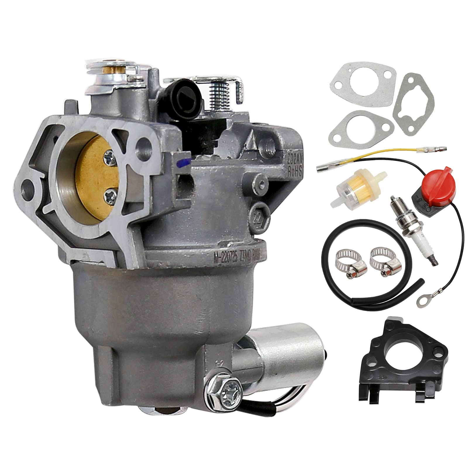 laffoonparts 951-0555 Vergaser kompatibel mit CUB Cadet & MTD HUAYI 7T84A 7T84MU 7T84MUA 382CC Motor ersetzt # 951-05149 651-05545 651-0555 955 1-055 45 Carb von Generic