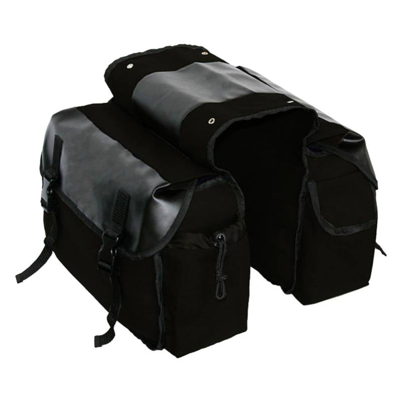 Fahrradsatteltasche, Fahrradtasche, Fahrradtasche mit Rückregal, Fahrradtasche, Fahrradsitzpakete, geräumige Tasche für Rollen von Genérico