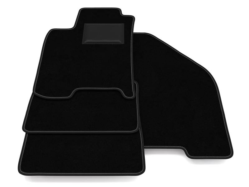 Fußmatten kompatibel mit Chevrolet Lacetti 2004-2010 ohne Dekoration, personalisiertes Automatten-Set, Teppich-Set, Autoteppich von Generico