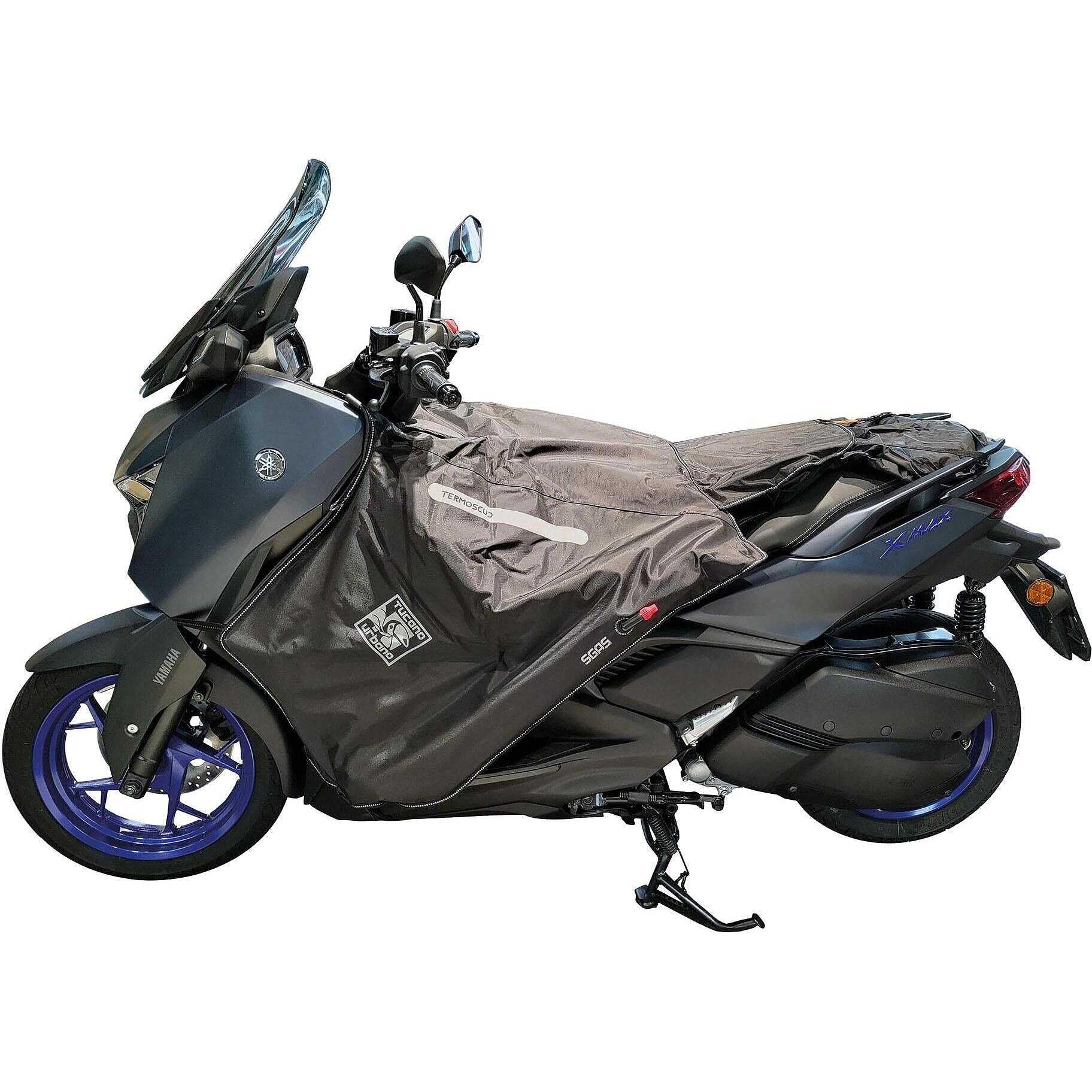 Kompatibel mit Yamaha XMAX X-Max 300, geeignet für das Jahr 2023, Thermo-Beinschutz, Thermoschutz Tucano Urbano R244-X, Thermo-Abdeckung, wasserdicht, 3 Schichten Hydroscud von Generico