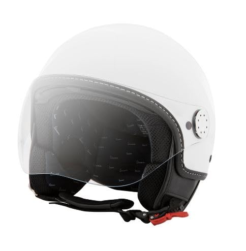 Motorradhelm, Jethelm, Visier 4, Weiß, B04 (mittel) von Genérico