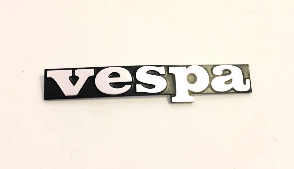 Schriftzug Vespa Schild vorne Stifte 55 mm Piaggio Vespa PK - PK XL von Generico