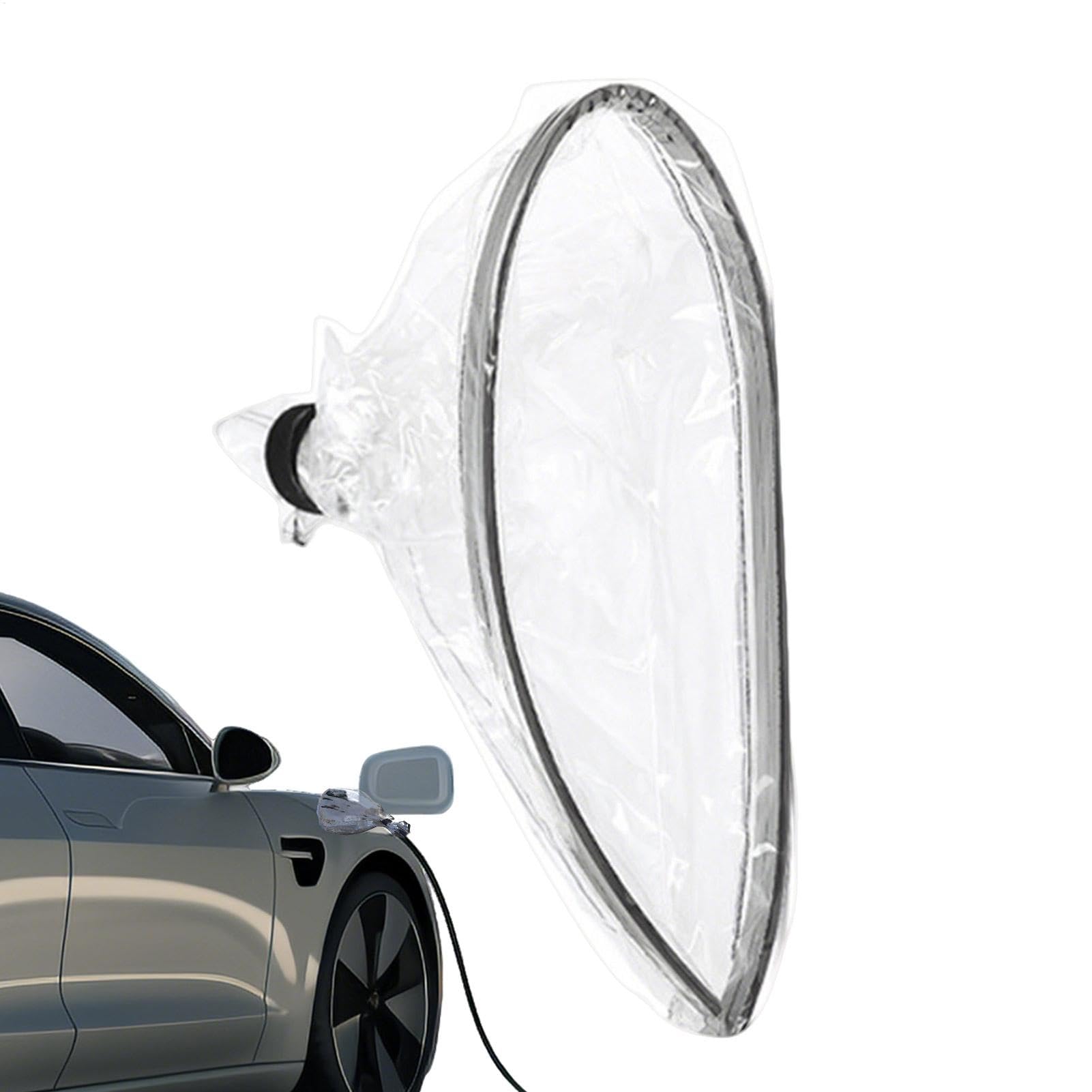 Abdeckung für EV-Ladegerät, kurzer Port-Anschluss des elektrischen Auto-Ladegeräts – transparente wasserdichte Abdeckung für EV-Ladeanschluss, Frauen und Männer fahren einen Schutz für V-Stecker Abdeckung für EV-Ladegerät, kurzer Port-Anschluss des elektrischen Auto-Ladegeräts – transparente wasserdichte Abdeckung für EV-Ladeanschluss, Frauen und Männer fahren einen Schutz für V-Stecker von Générique