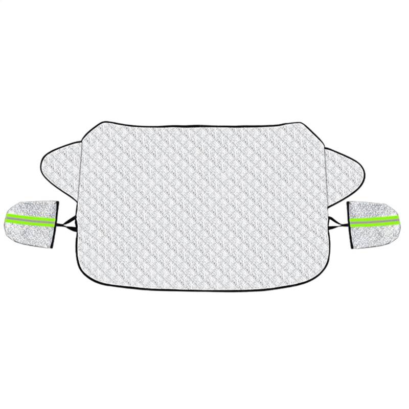 Auto-Windschutzscheibenabdeckung, Auto-Sonnenabdeckung, Windschutzscheibe, Sonnenschutz, multifunktional, 24 cm, Winter-Sonnenschutz, für Wind- und Kaltwetter, alle Modelle von Générique