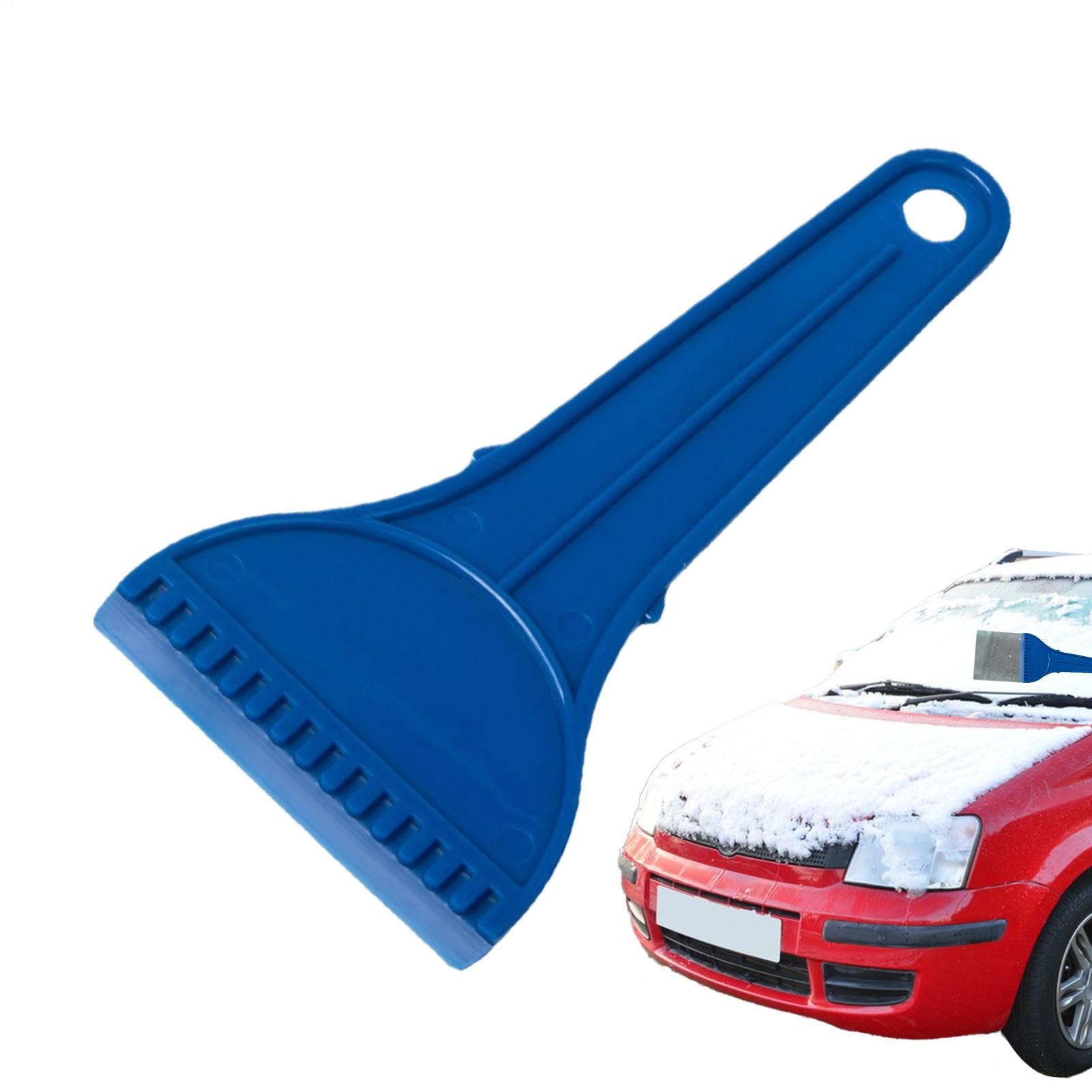 Car Ice Scraper, Multifunctional Car Windshield Scraper, Portable Window Ice Scraper, Reusable Frost Removal Tool, Car Frost Scraper, Ice Scraper for Trucks, Winter Car Ice Scraper, Handheld Window Ic von Générique