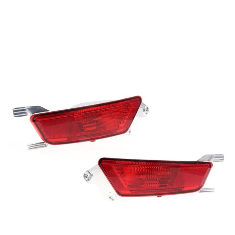 Fahrzeug Rückleuchten Stoßstangenreflektor für hinten links/rechts, Nebelschlussleuchte mit Glühbirne, Bremslicht, Blinker, für Range für Rover für Evoque 2012-2018(Rot, von Générique