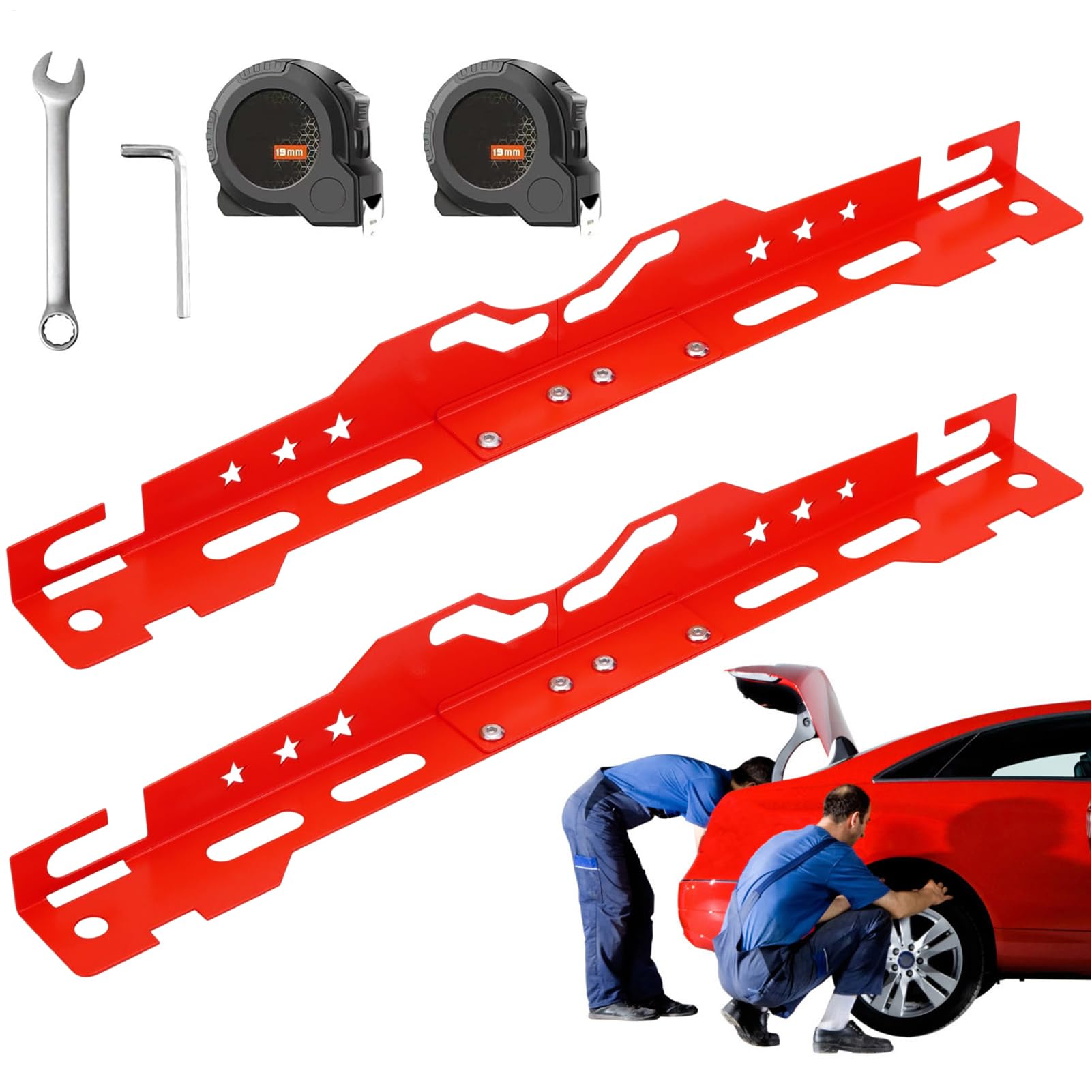 Générique Automotive Alignment Tools, Precision Wheel Adjustment Plates, Accurate Alloy Steel Construction, Heavy Duty Design, 31,2 x 3,15 x 2,76 Zoll für Auto und Home Use Générique Automotive Alignment Tools, Precision Wheel Adjustment Plates, Accurate Alloy Steel Construction, Heavy Duty Design, 31,2 x 3,15 x 2,76 Zoll für Auto und Home Use von Générique