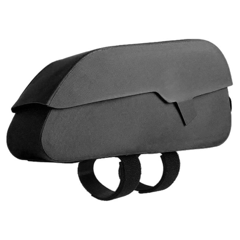 Générique Fahrradaufbewahrung, Top Tube Bag, magnetisch, wasserdicht, Quick-Release Front Frame Pouch für Zubehör, 240 x 10 x 6 cm, TPU-Verbundmaterial, 240 g von Générique