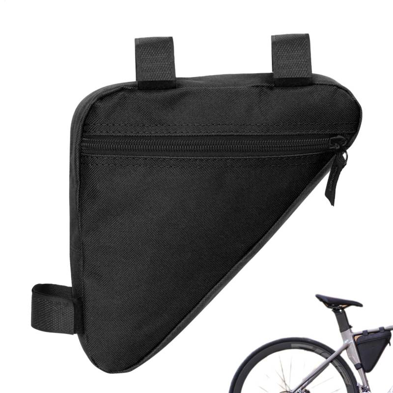 Générique Fahrradtasche, dreieckig, dreieckig, leicht, Aufbewahrungstasche für den Rahmen, unter dem Sattel, Oberrohrtasche, Tasche für von Générique