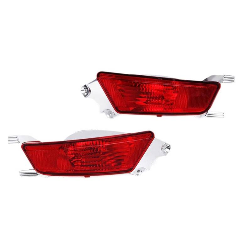 Générique Fahrzeug-Rücklichter, Nebelscheinwerfer, Stoßfänger-Heckleuchte mit Glühlampe für Range für Rover für Evoque 2011 2012 2013 2014 2015 2016 2017 2018 (Rot, ein Paar) von Générique