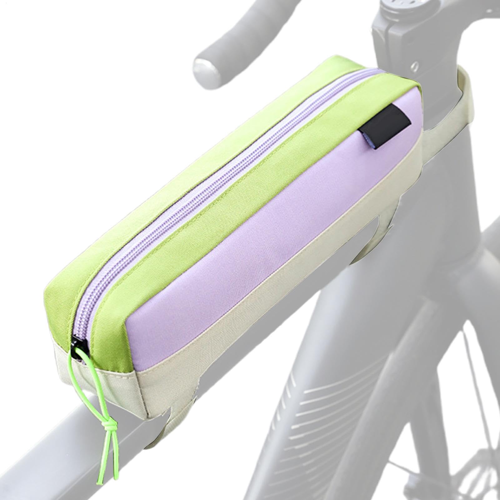 Générique Frontrahmentasche, wasserdicht, Fahrrad-Rahmen, Reißverschlussöffnungstasche, Quick Install Bag, Mountain Zubehör, Road Frame, Fahrradrahmen, langlebig, Rahmentasche, 3-Punkt-Befestigung, Cy von Générique