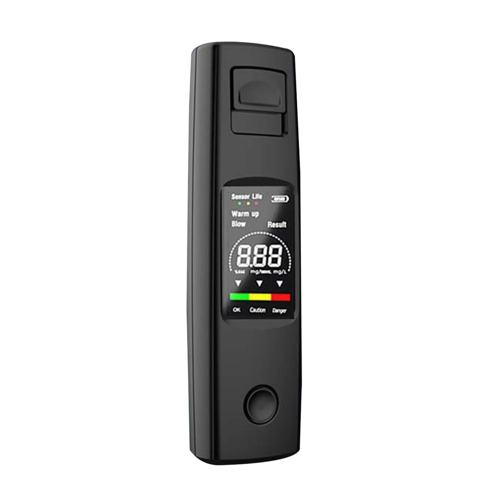 Générique Hochakkurater für , Alcohol Breathalyzer | Schneller und digitaler Alkoholtester für den persönlichen Gebrauch | Professional-Grade tragbarer Breathalyzer mit transparentem Display von Générique