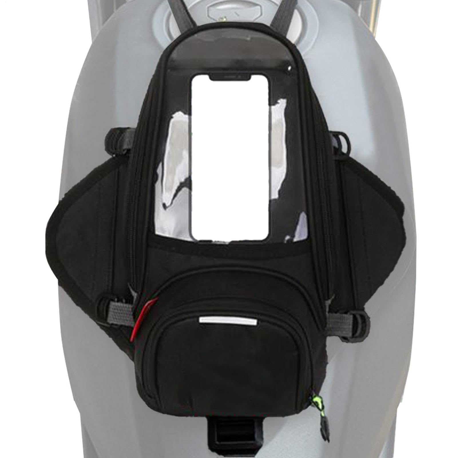 Générique Motorrad-Tanktasche, wasserdicht, multifunktional, magnetisch, für Motorrad, reflektierende Vorderseite, Transporttasche und Zubehör für Aufbewahrung und Transport von Générique