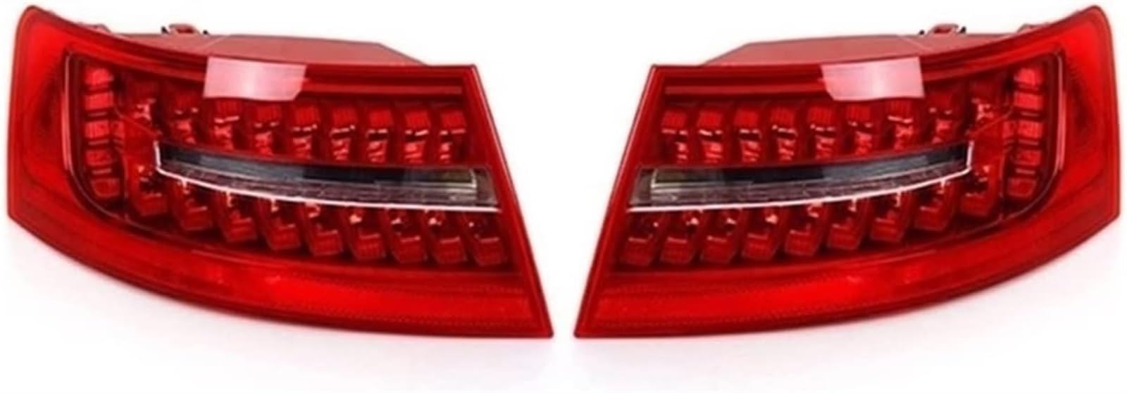 Générique Rückleuchten für A-udi A6 C6 S6 für Quattro RS6 Limousine Limousine 2009 2010 2011 Set Rücklicht Blinker Bremse Rücklicht (A Paar) von Générique