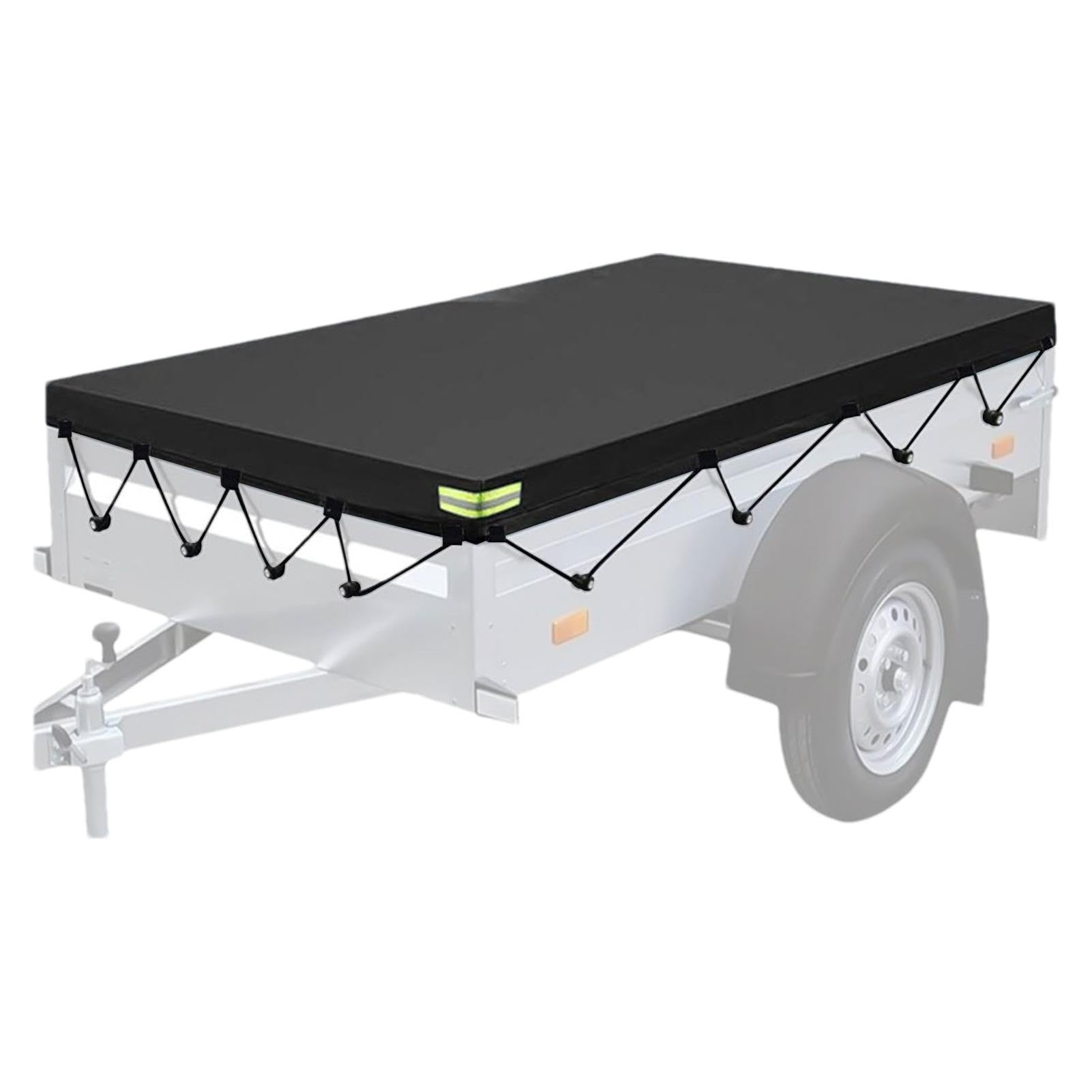 Générique Truck Bed Tarp Cover, Waterproof Pickup Bed Cover, Heavy-Duty Truck Bed Cover, 600D Oxford Cloth Tarp, Short Box Truck Cover, Pickup Bed Tarp, Adjustable Truck Cover, Fit Bed Cover, von Générique