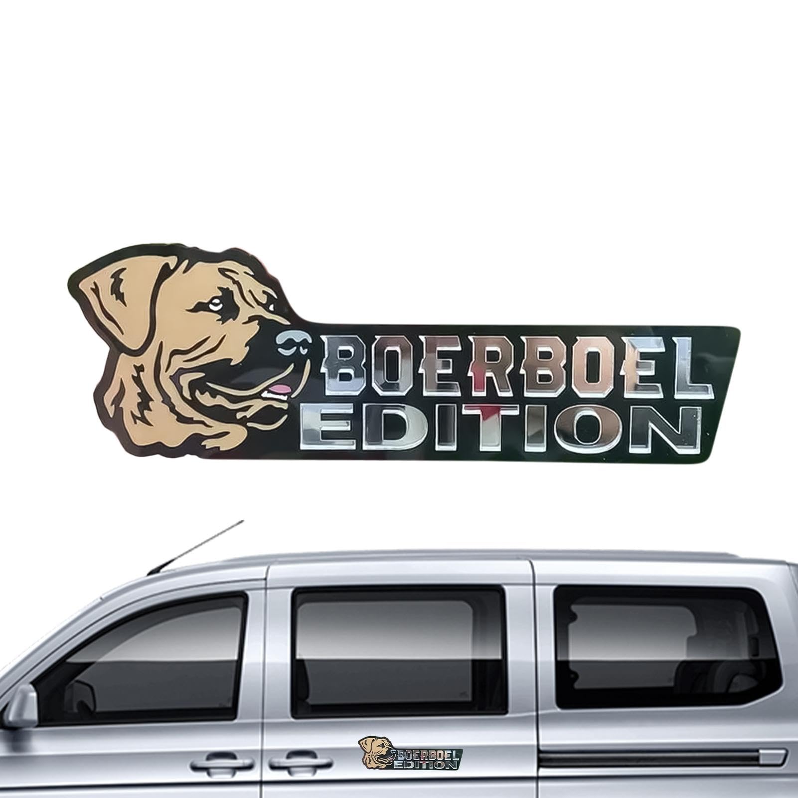 Hundeautoaufkleber, Autoabzeichen, Hunde-Edition, 3D-Hundeabzeichen | Lustiges Auto-Abzeichen aus Acryl, stilvolle Auto-Embleme und -Abzeichen, Abzeichenaufkleber von Générique