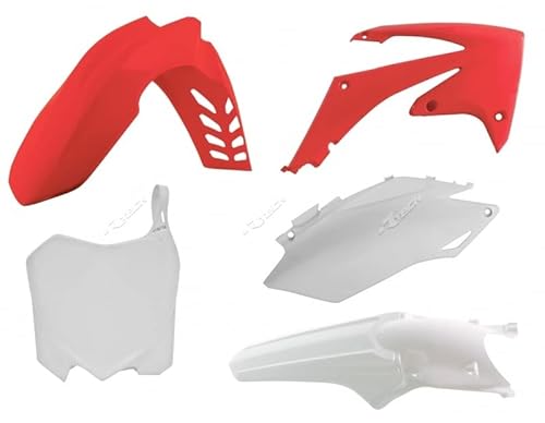 Kit Kunststoffen Racetech Farbe Original rot/weiß Honda CRF250/450R von Générique