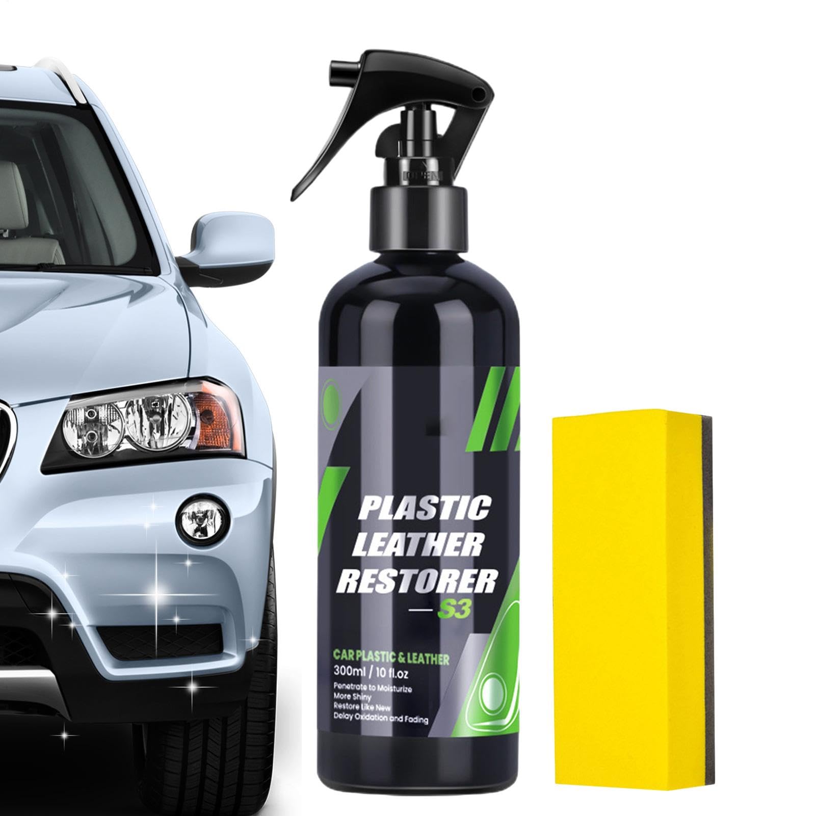 Leder Spray Reparaturmittel Auto Multifunktionale Leder Erfrischung für Autos Reparatur Agent für Autos, LKWs, Motorräder, Wohnmobile und mehr, esp von Générique