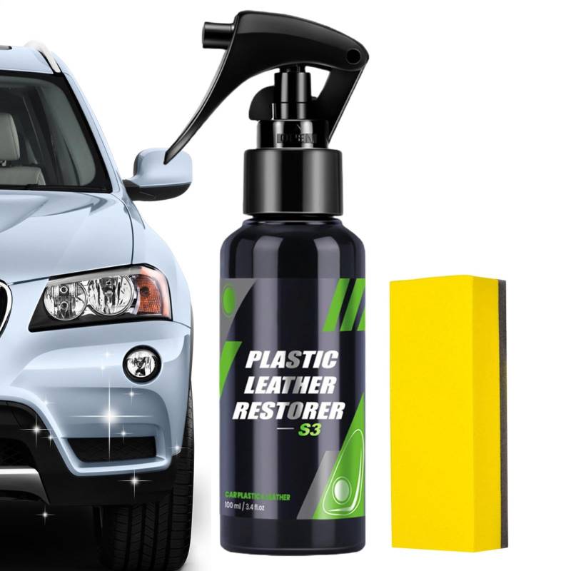 Leder Spray Reparaturmittel Auto Multifunktionale Leder Erfrischung für Autos Reparatur Agent für Autos, LKWs, Motorräder, Wohnmobile und mehr, esp von Générique