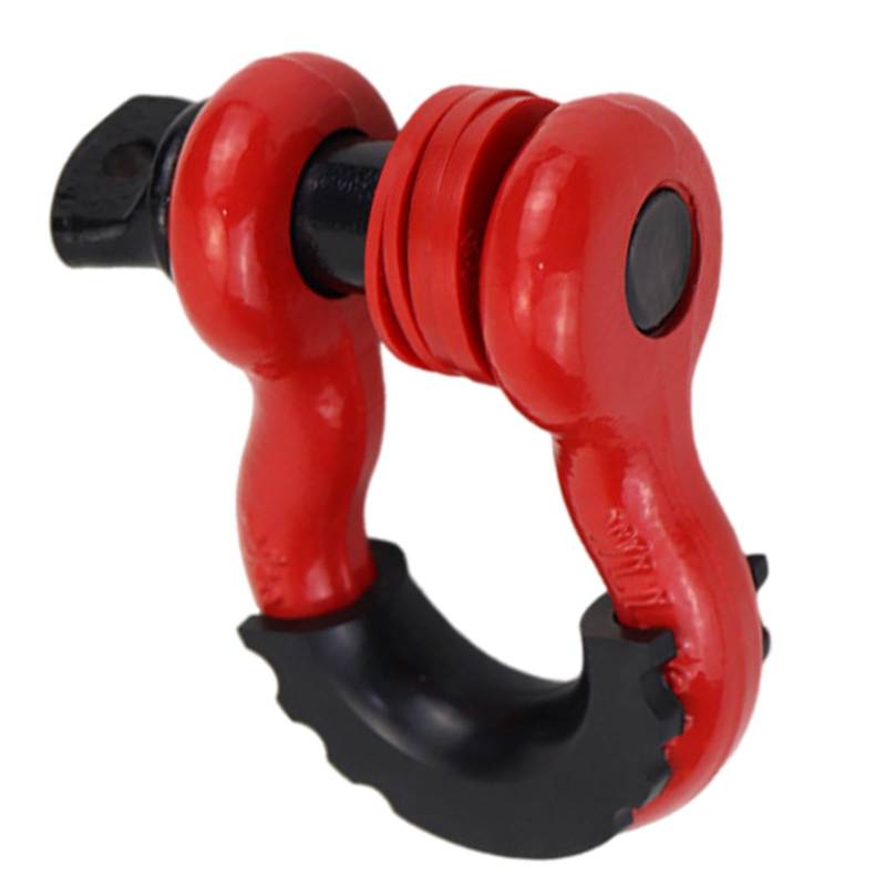 Off Road Recovery Shackle for Towing 3/4 D Ring Shackle for Heavy-Duty Use 41887 lbs Break Strength Bow Shackle Large Tow Strap Shackle with Recovery Shackle for Trucks von Générique