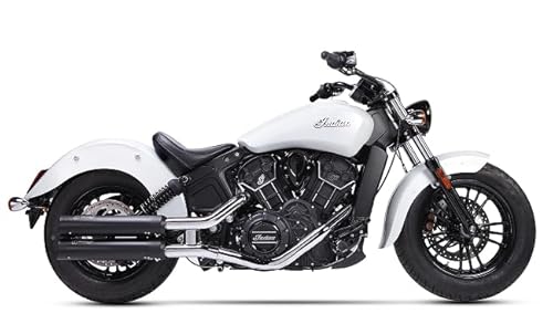 Paar Endschalldämpfer aus Edelstahl für Indian SCOUT/BOBBER 15-23 von Générique