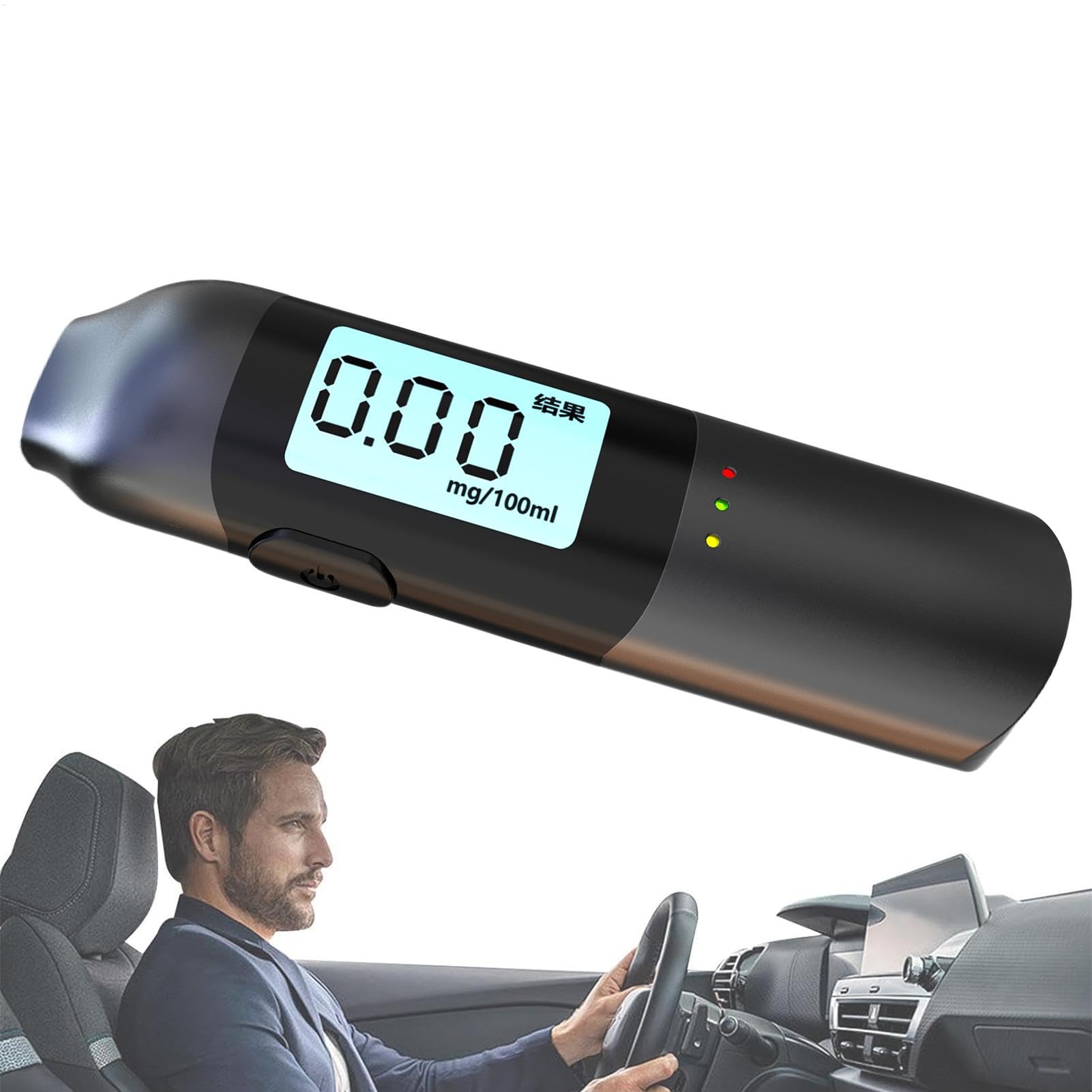 Professioneller Breathalyzer, tragbarer Alkoholtester, berührungsloser Alkoholtester, persönlicher Breathalyzer Professional, digitaler Breathalyzer Tester, Alkoholdetektor für den Heimgebrauch, von Générique